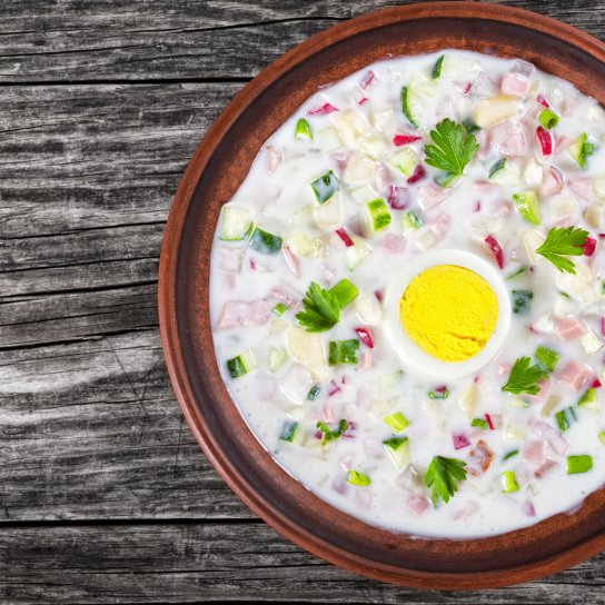 Окрошка з редискою