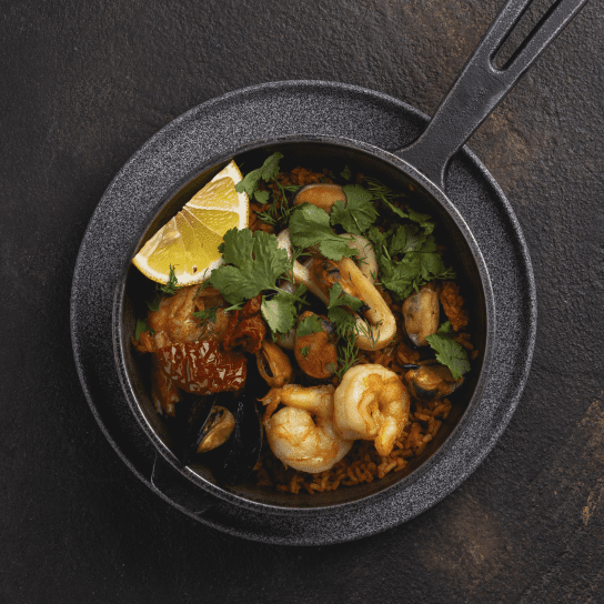 Паелья де маріскос