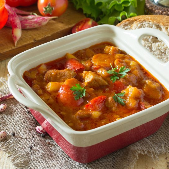 Рагу з курки з овочами