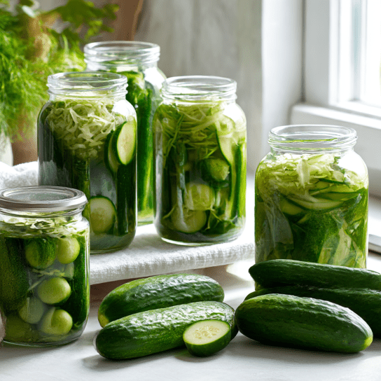 Огірки «в шубці» на зиму