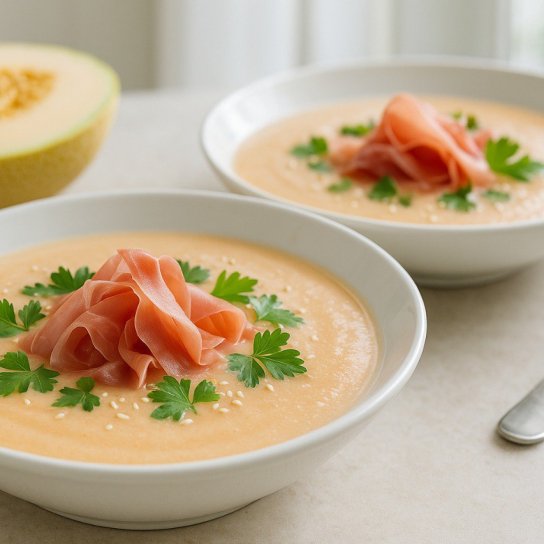 Суп-пюре з динею