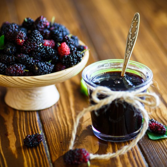 Варення з шовковиці з лимоном