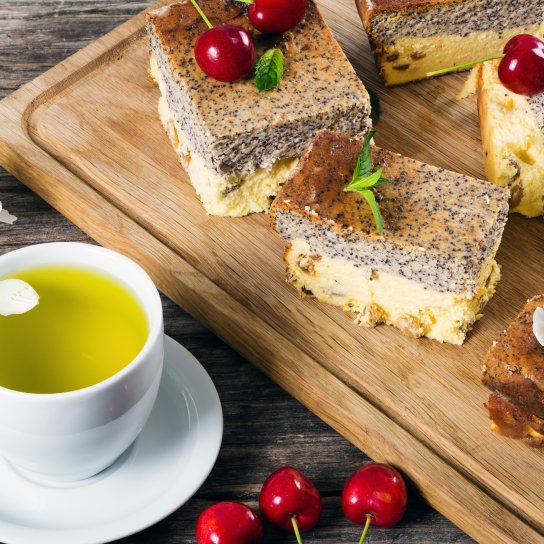 Сирна запіканка з маком