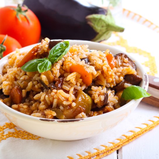 Рис з овочами