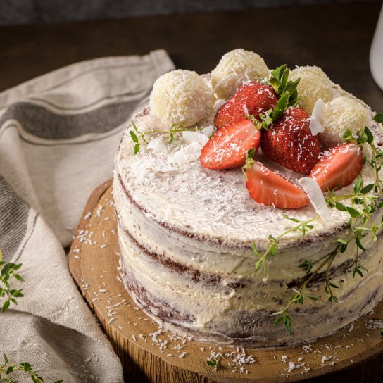 “Голий” торт рецепт