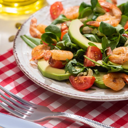 Салати з морепродуктами