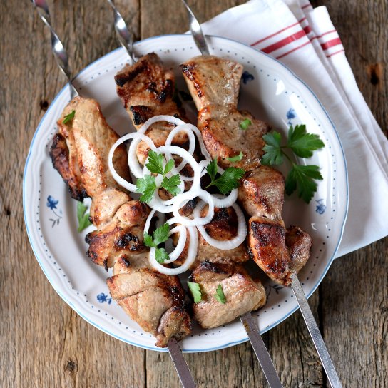 Маринована цибуля до шашликів