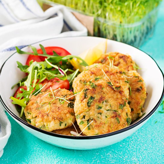 котлетки з черемшою