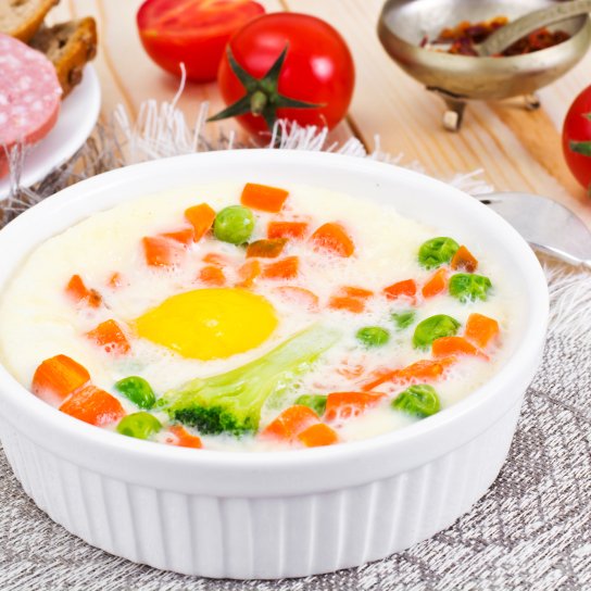 Яйця на пару