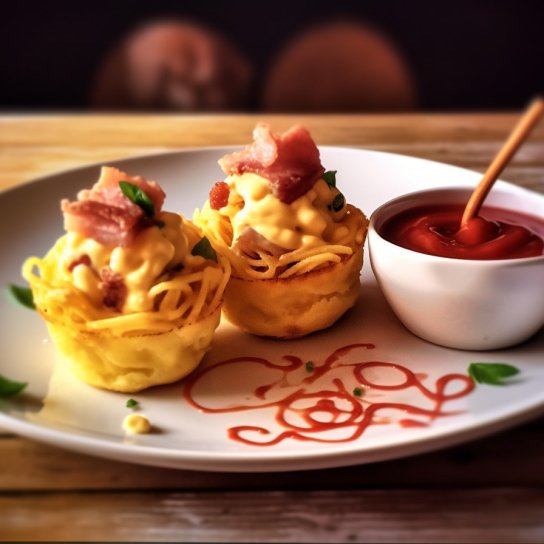 Кекси карбонара