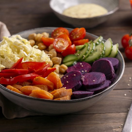 Овочева тарілка