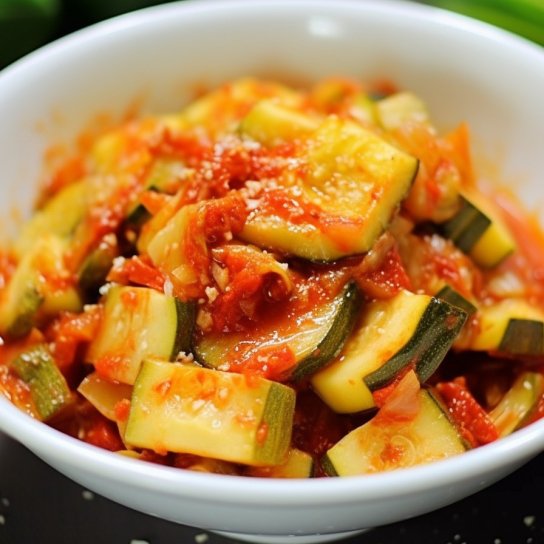Консервовані кабачки з аджикою