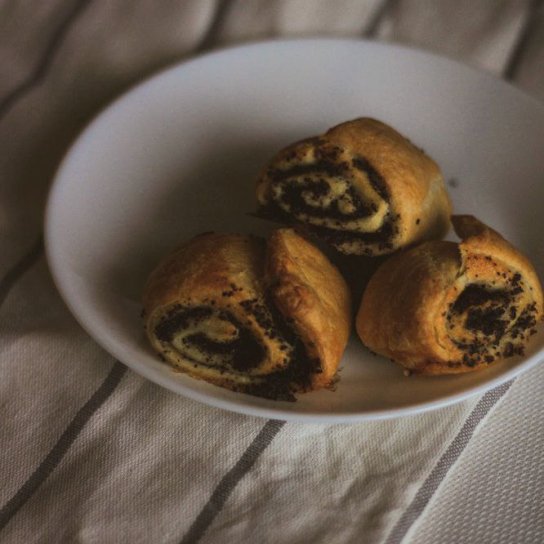 Булочки з маком