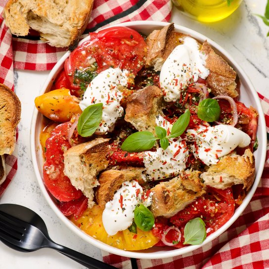 Панцанела з буратою