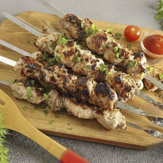 Шашлики у вині