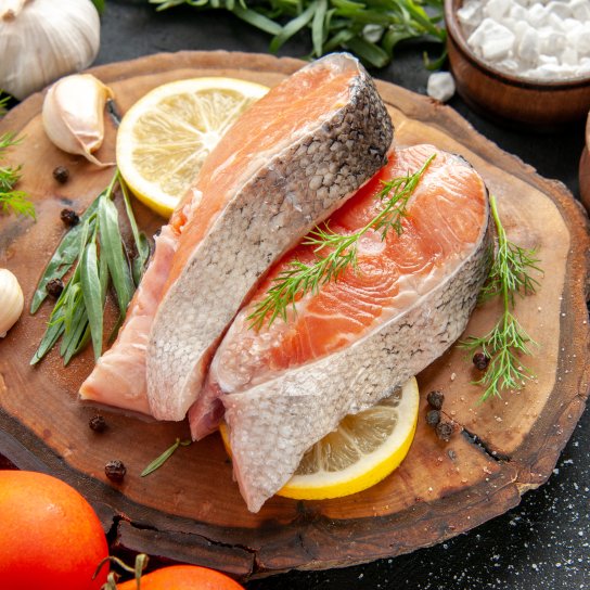 Стейки з риби