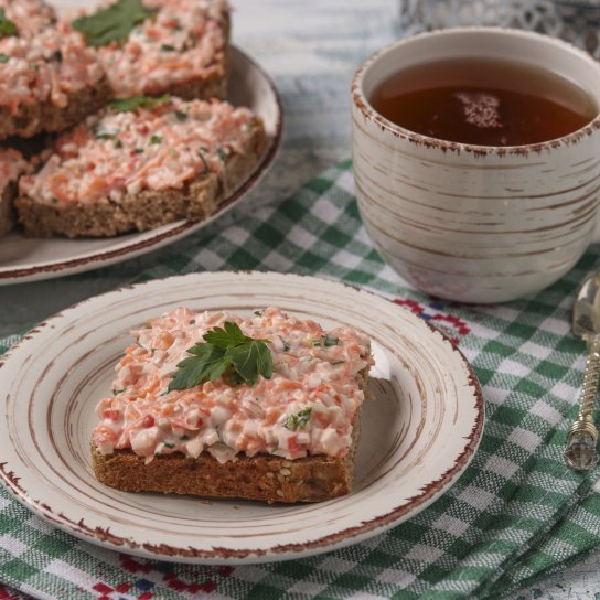 Паста для бутербродів з крабових паличок