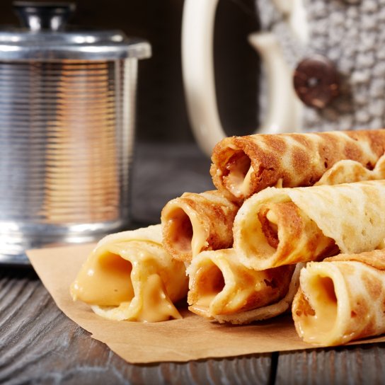 Вафельні конуси з начинкою