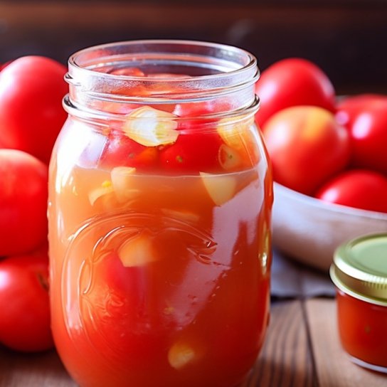 Томати, мариновані у яблучному соку