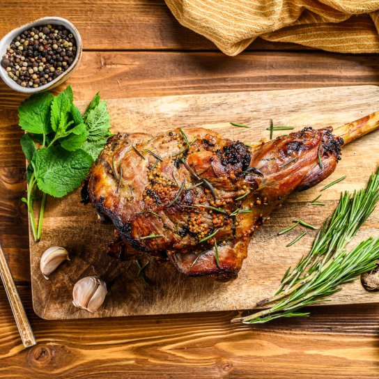 запечена баранина