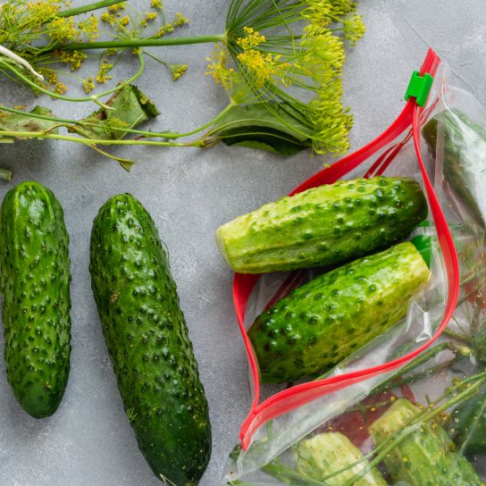 Овощи в пакетах