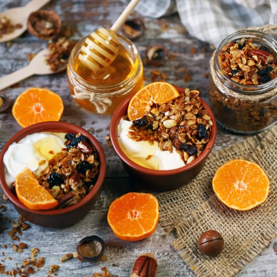 ранкова каша із сухофруктами