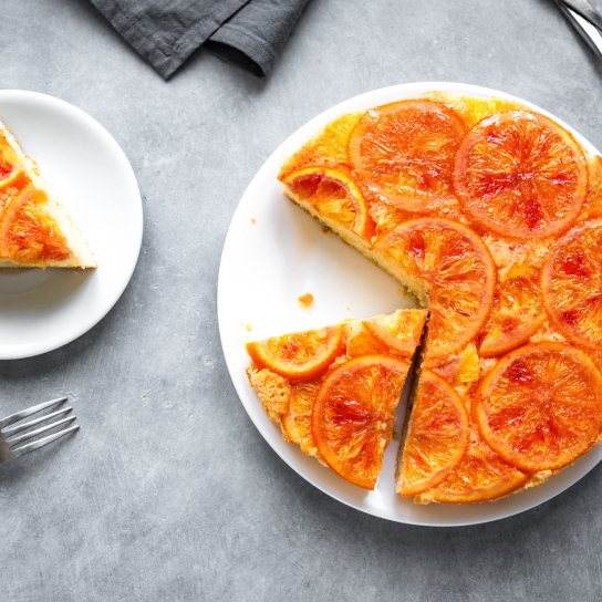 Шарлотка з апельсинами