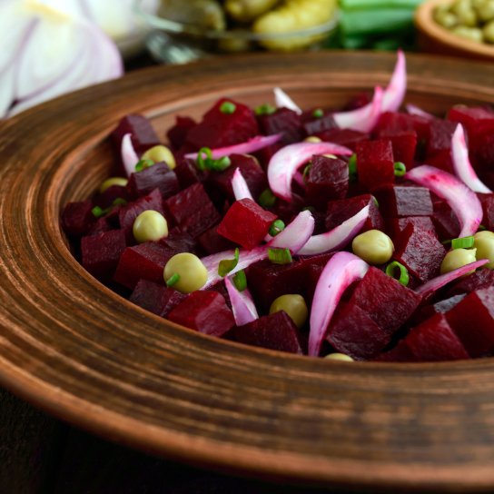 Салат з оселедцем і буряком