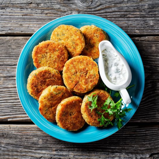 Гороховые котлеты