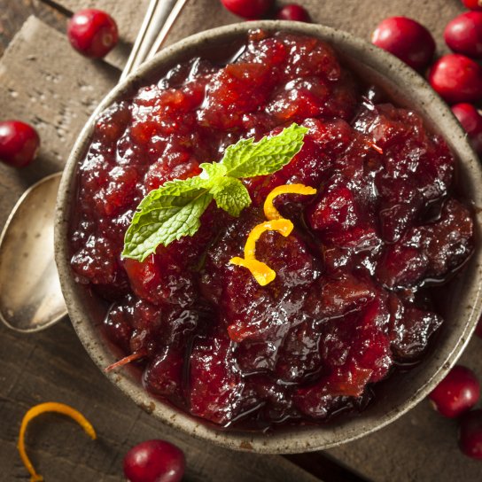 Журавлиний соус з цедрою