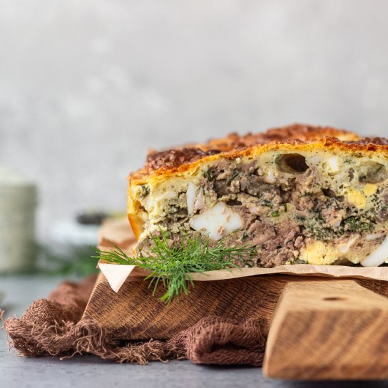 Французький паштет у тісті