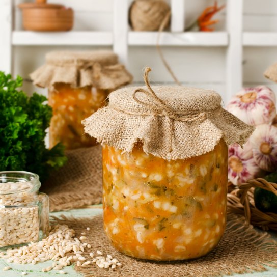 консервований рисовий суп