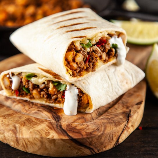 Лаваш с мясом