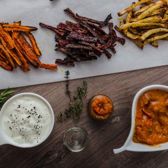 Швидкі овочі фрі на перекус