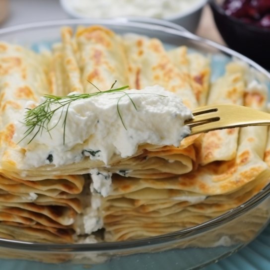 пирог «Гармошка»