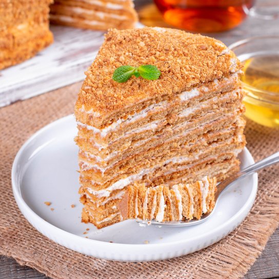 Медовик без цукру