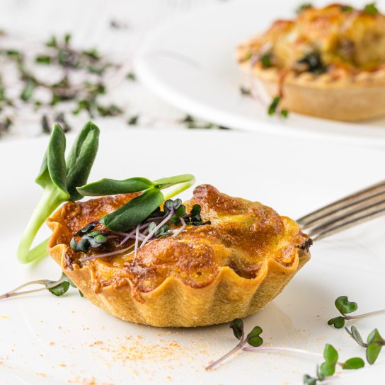 Грибний жульєн у тарталетках