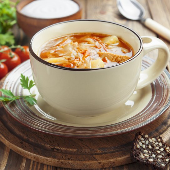 Кисло-солодкий капустяний суп