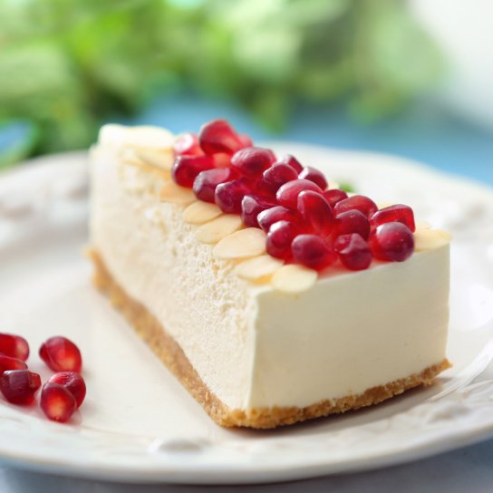 Чизкейк с гранатом