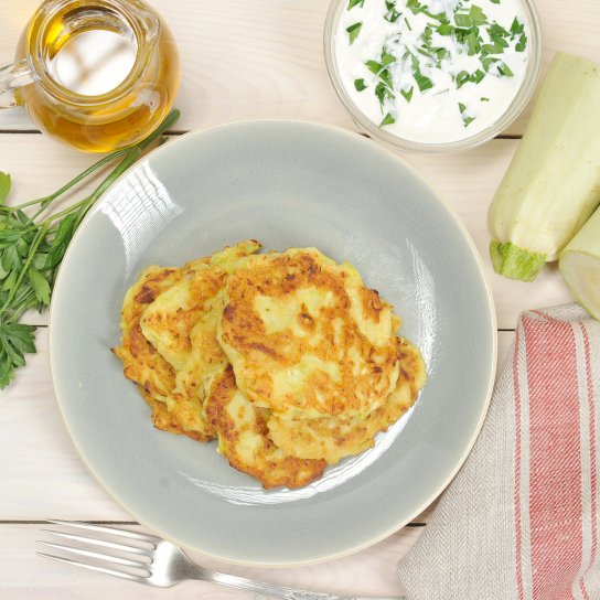 Чебуреки з кабачків із фаршем