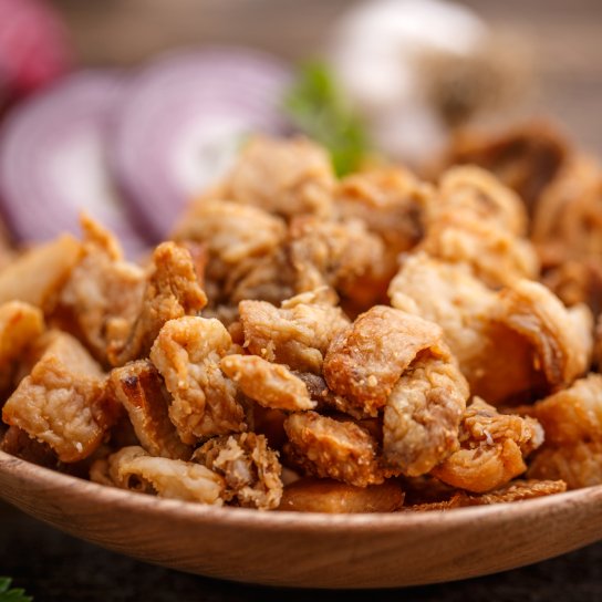 Курячі шкварки