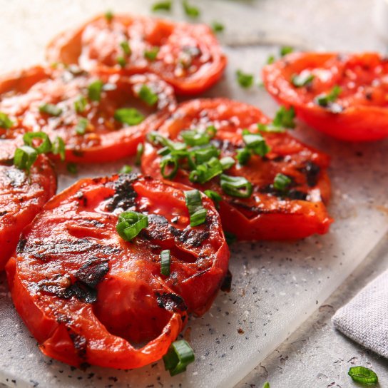Помидоры черри на гриле