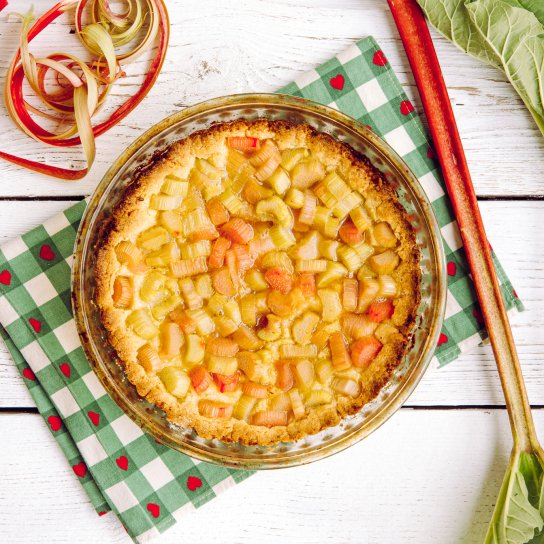 Тарт з ревенем