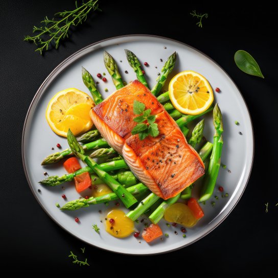 Запечений лосось