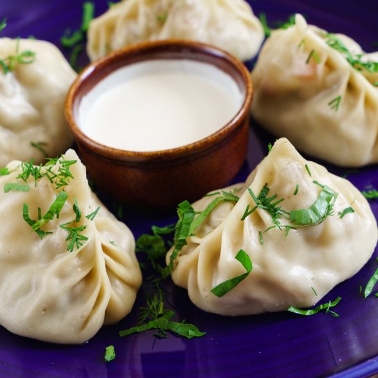 Манти з картоплею