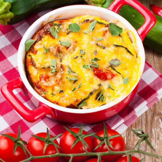 Запеканка из цуккини на ужин