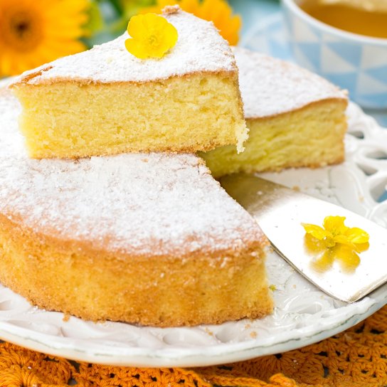 Бісквіт з цукровою пудрою