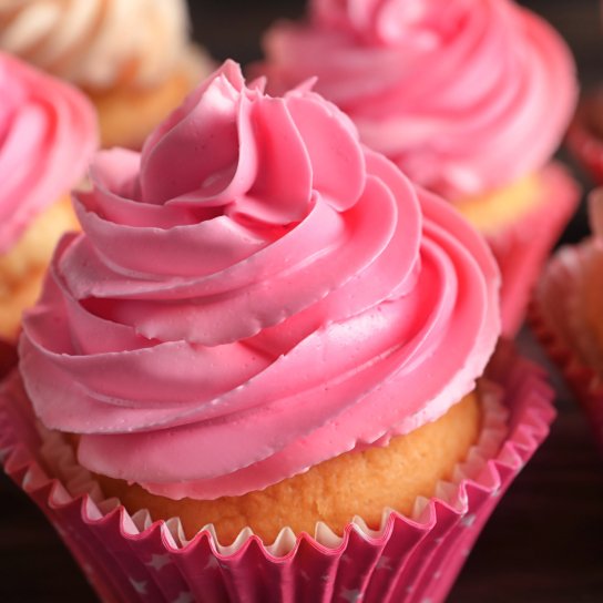 Мафіни з вишневим кремом