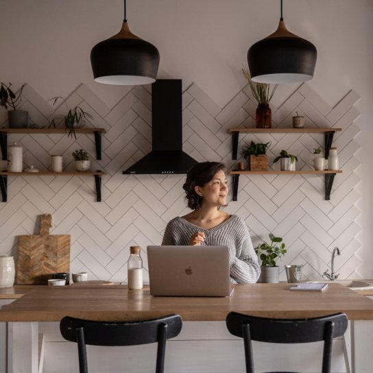 Стильний інтер'єр кухні