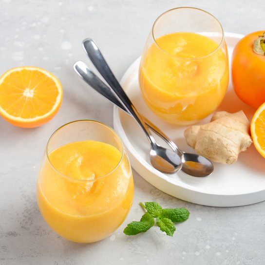 Напиток из хурмы и лимона рецепт